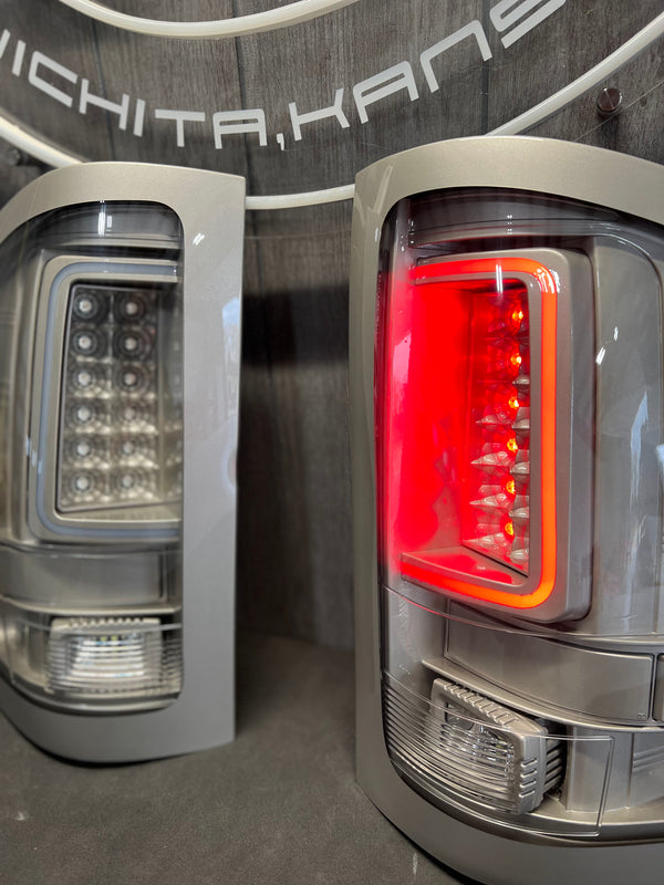 PRE-BUILT 2007-13 CHEVROLET SILVERADO C BAR TAIL LIGHTS