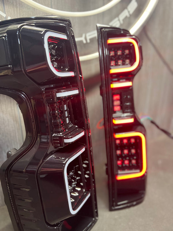 PRE-BUILT 2019-24 CHEVROLET SILVERADO TAIL LIGHTS