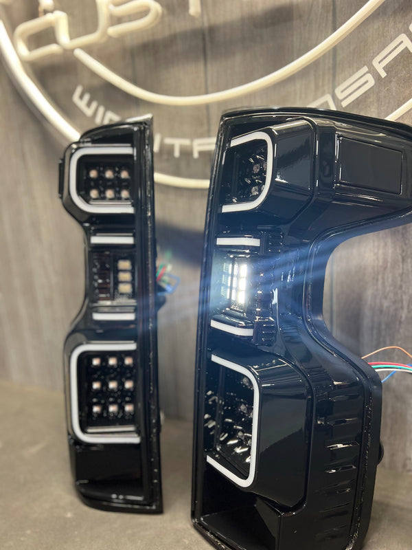 PRE-BUILT 2019-24 CHEVROLET SILVERADO TAIL LIGHTS
