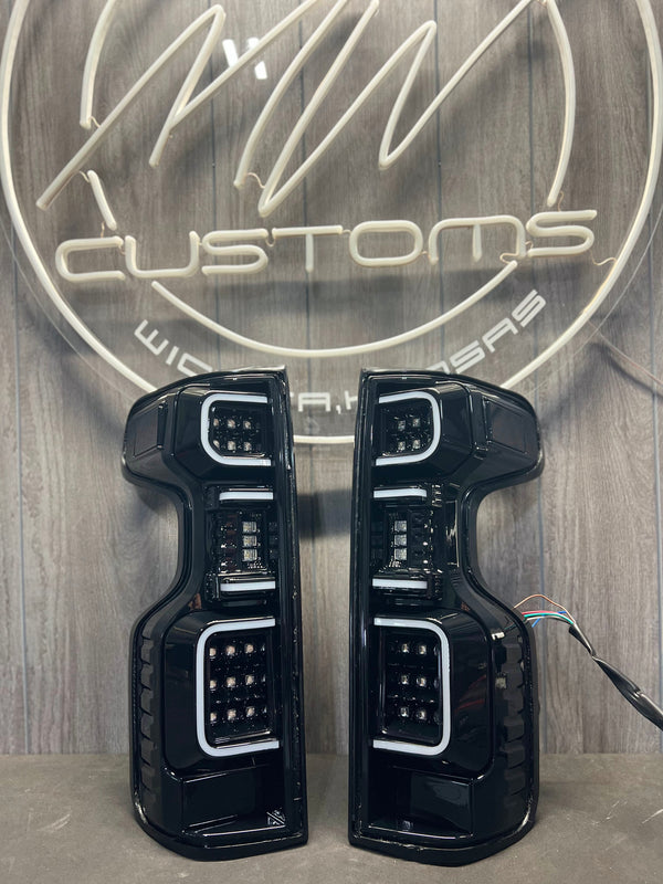 PRE-BUILT 2019-24 CHEVROLET SILVERADO TAIL LIGHTS