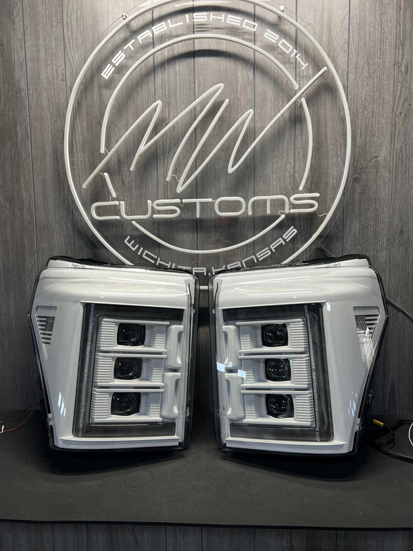 PRE-BUILT 2011-16 FORD SUPER DUTY MORIMOTO XB LED HEADLIGHTS