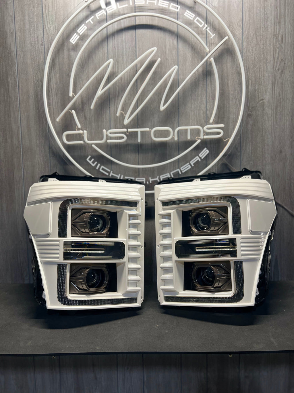 2011-16 FORD SUPER DUTY ALPHAREX HEADLIGHTS