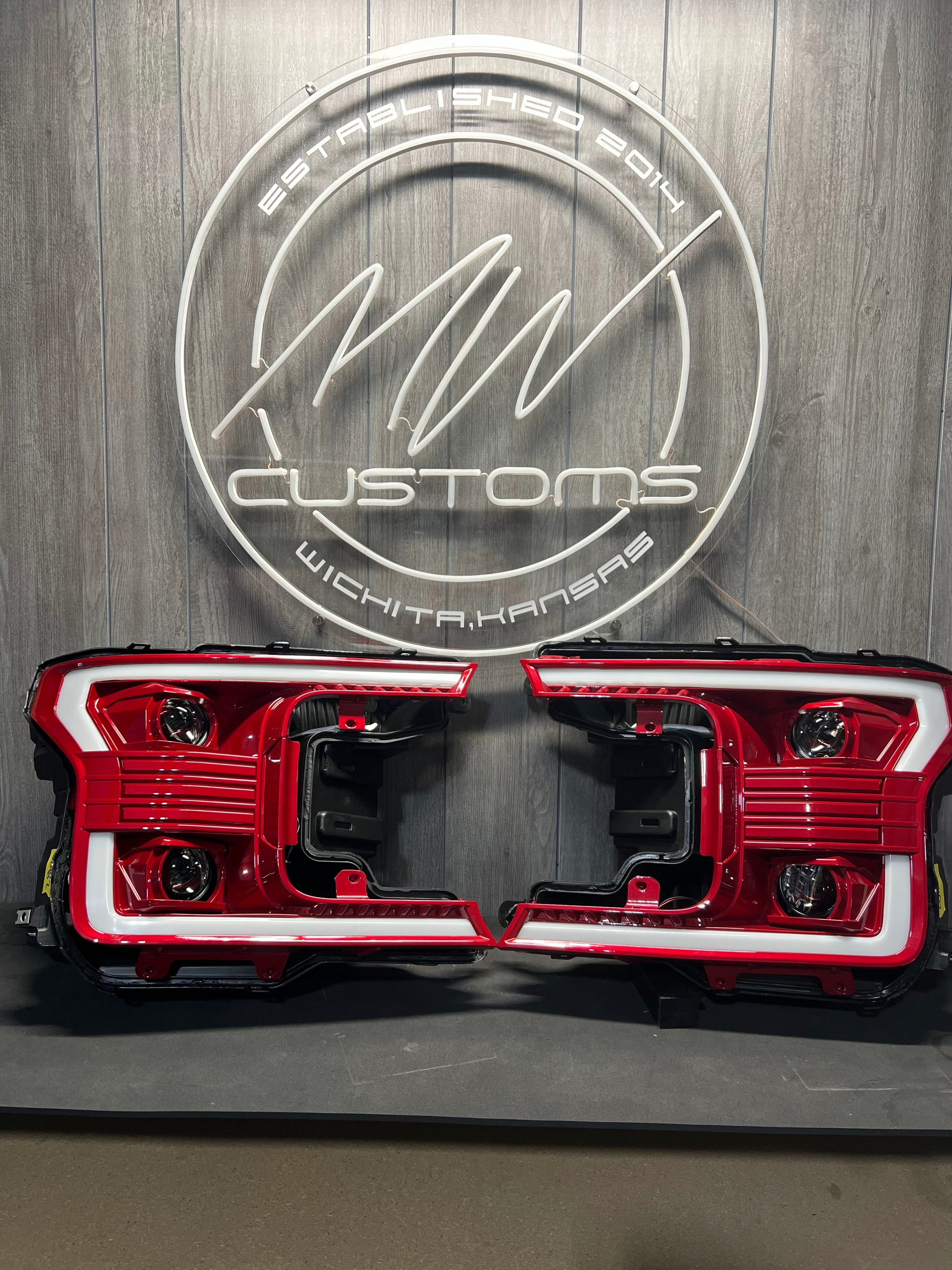 2018-20 FORD F150 ALPHAREX HEADLIGHTS