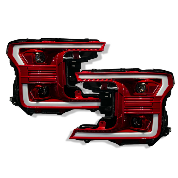 PRE-BUILT 2018-20 FORD F150 ALPHAREX HEADLIGHTS