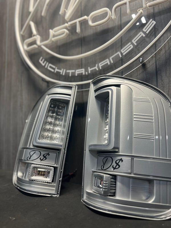 PRE-BUILT 2007-13 CHEVROLET SILVERADO C BAR TAIL LIGHTS