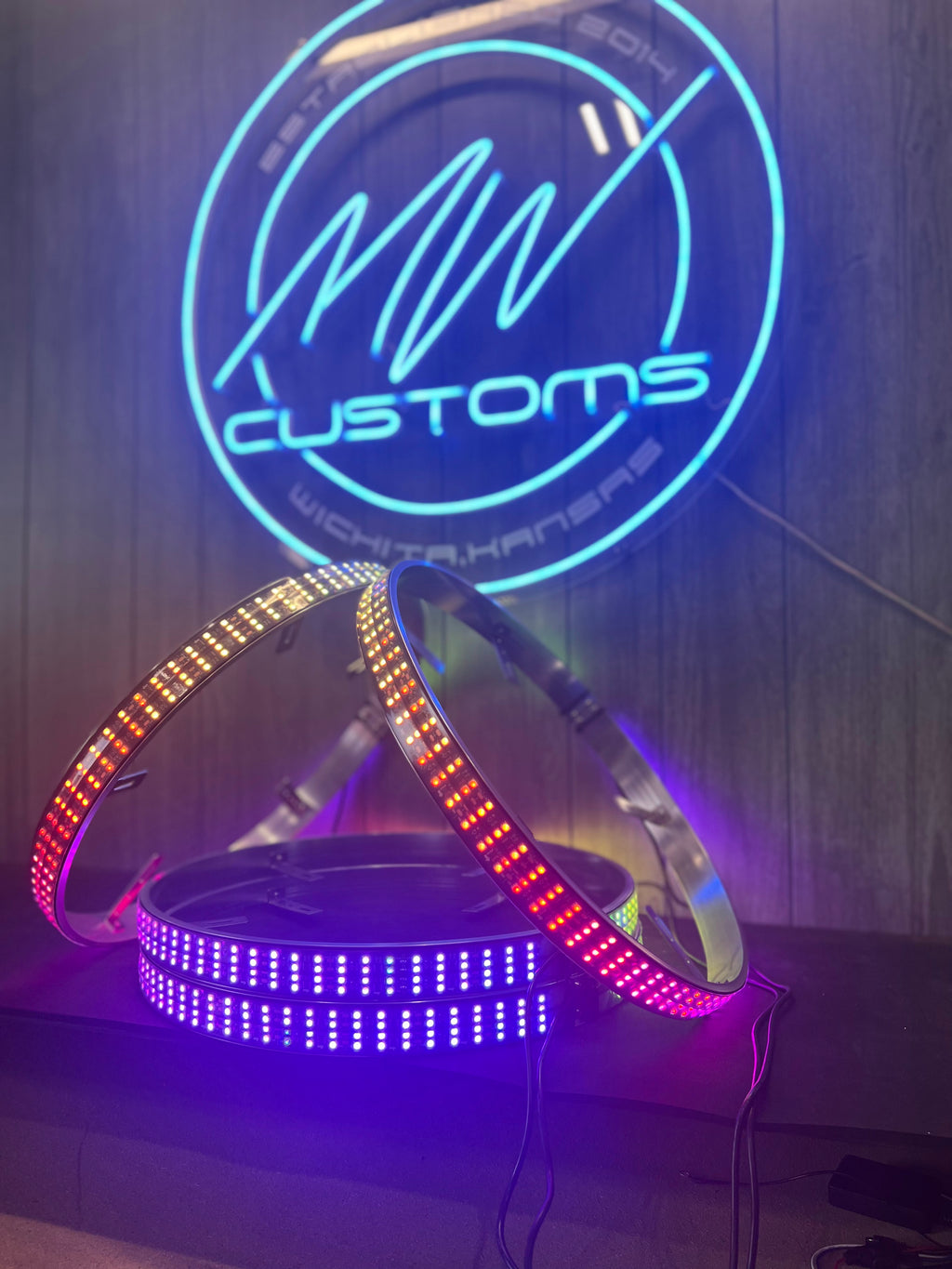 QUAD ROW HIGH INTENSITY FLOW WHEEL LIGHTS