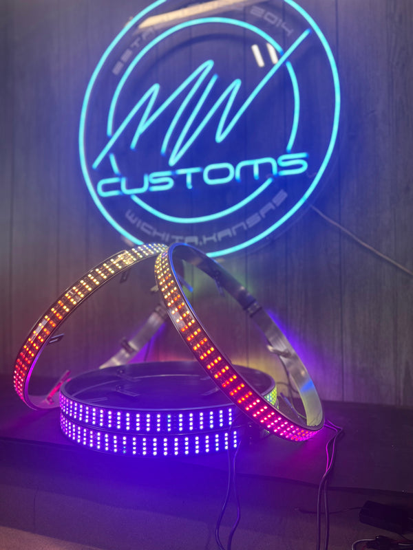 QUAD ROW FLOW WHEEL LIGHTS