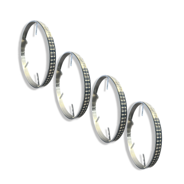 QUAD ROW FLOW WHEEL LIGHTS