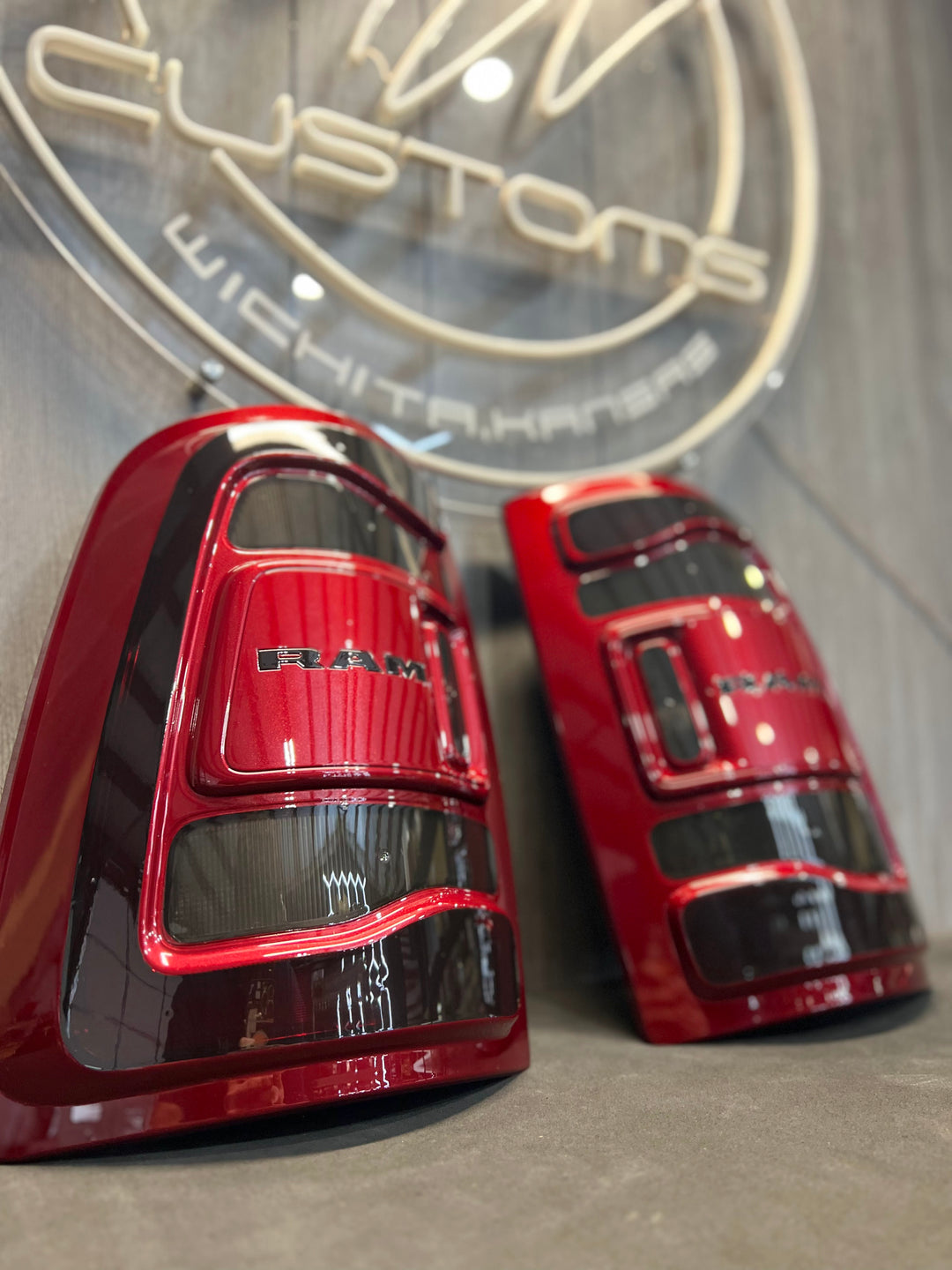 PRE BUILT 2019+ DODGE RAM OEM 5TH GEN TAIL LIGHTS (ALSO FITS 4TH GEN