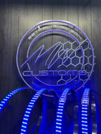 QUAD ROW HIGH INTENSITY RGBW WHEEL LIGHTS