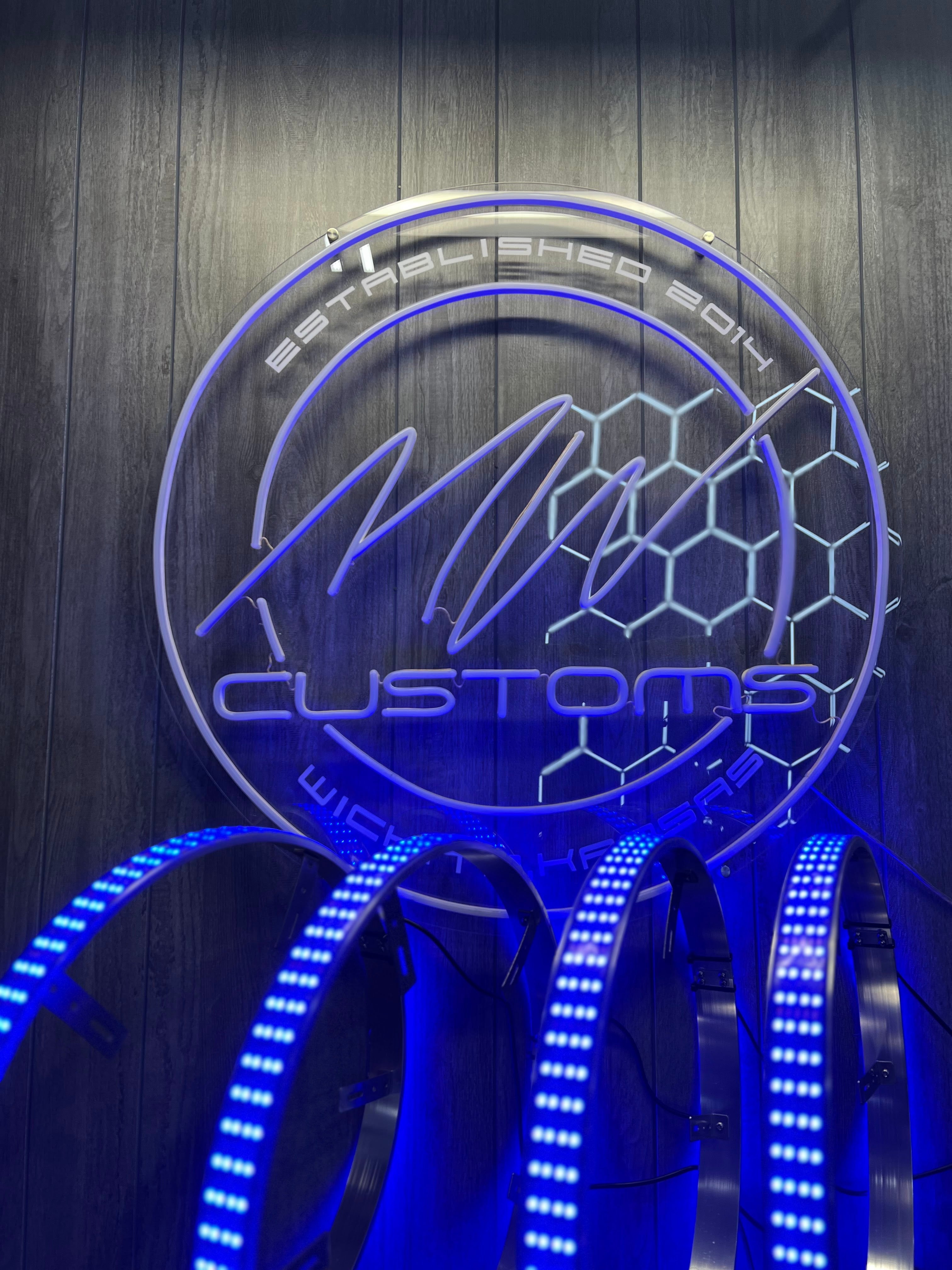 QUAD ROW HIGH INTENSITY RGBW WHEEL LIGHTS