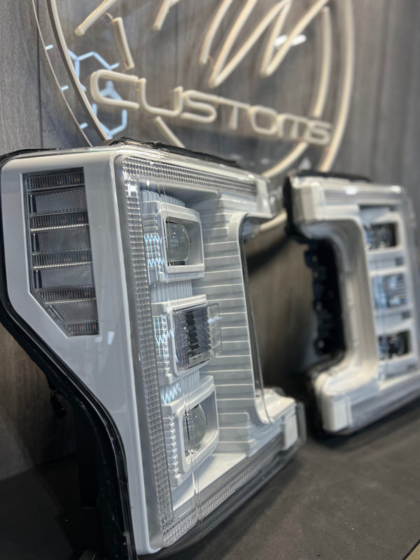 PRE BUILT 2017-19 FORD SUPER DUTY MORIMOTO HYBRID HEADLIGHTS