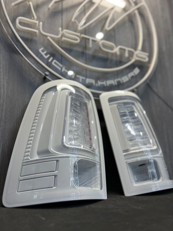 PRE-BUILT 2009-18 DODGE RAM  C BAR TAIL LIGHTS