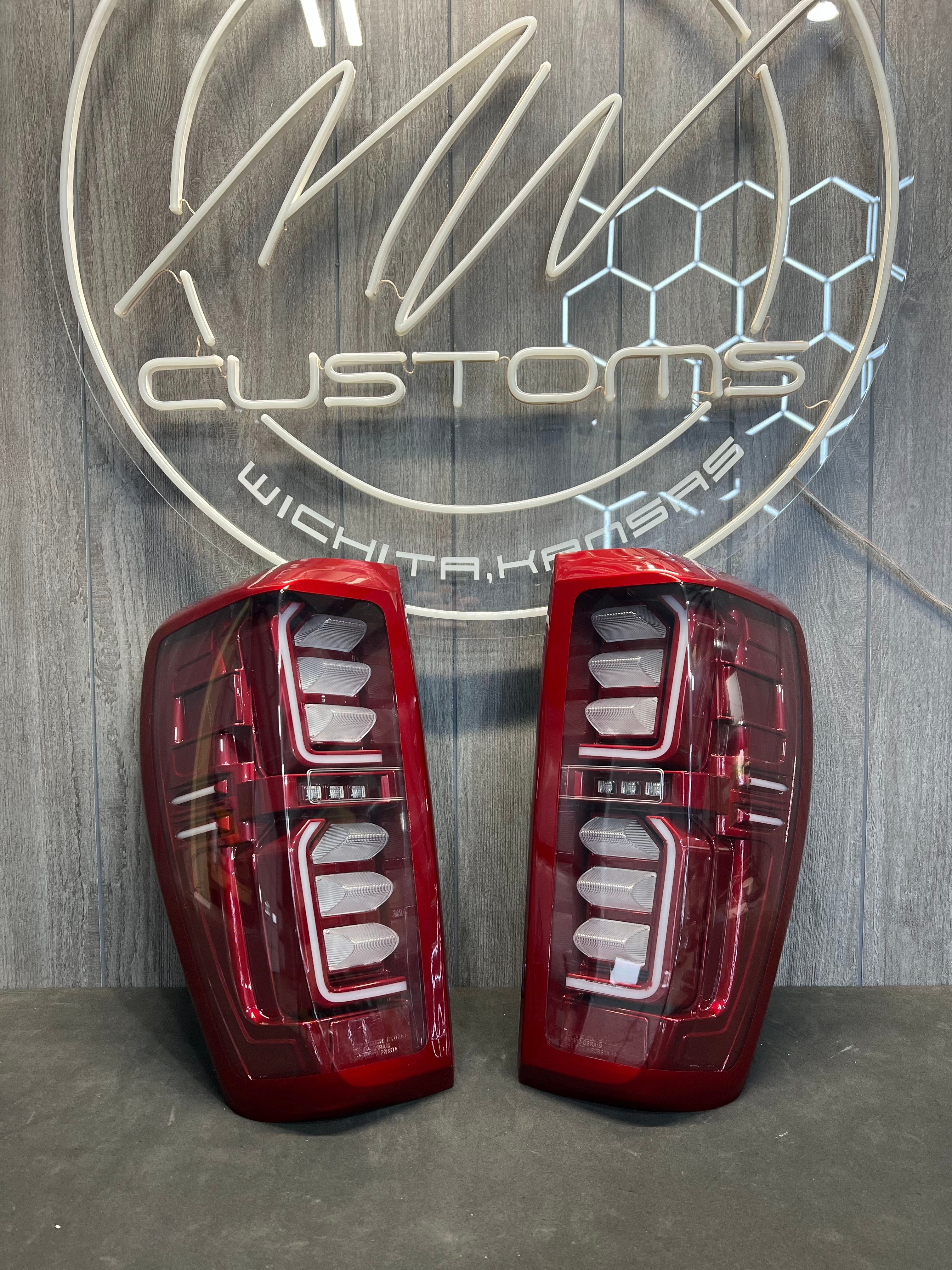 2019 - 24 1500 / 2020 - 23 HD GMC SIERRA TAIL LIGHTS