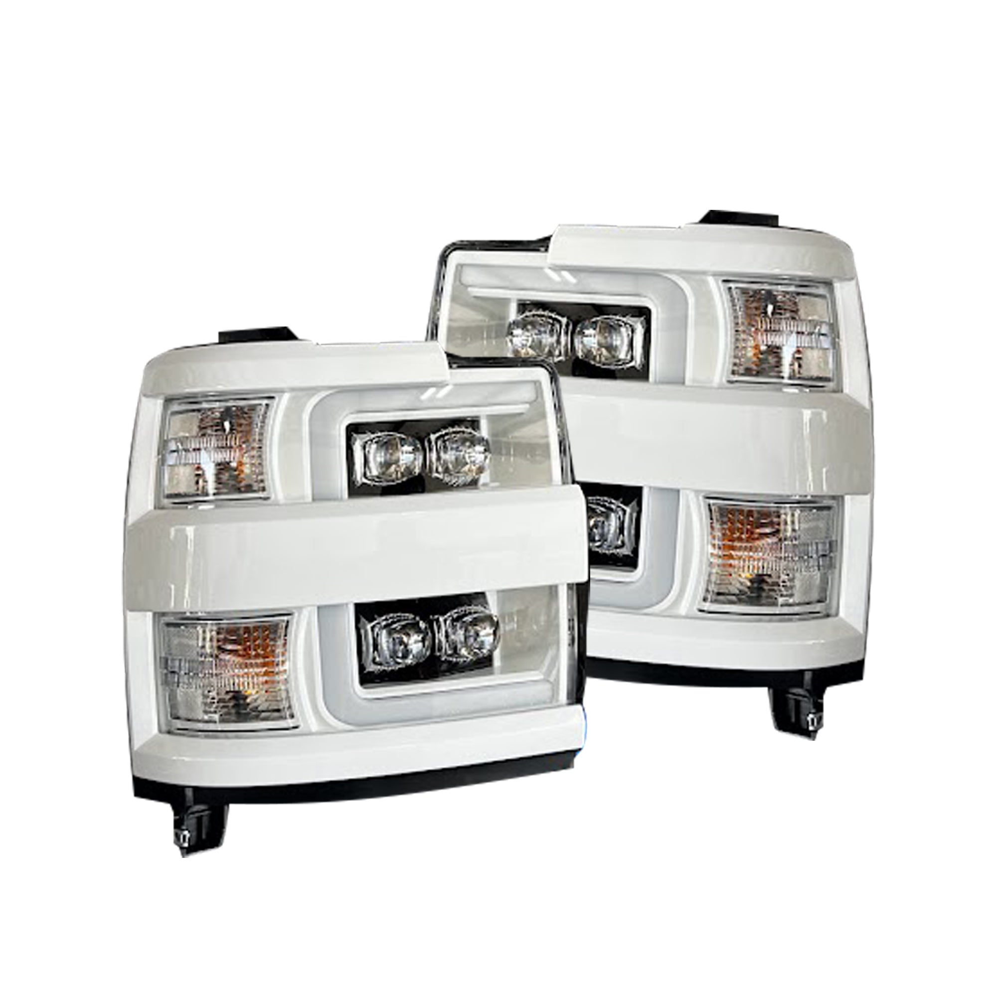 2015-19 CHEVROLET SILVERADO HD 2500/3500 ALPAHAREX HEADLIGHTS NOVA SERIES