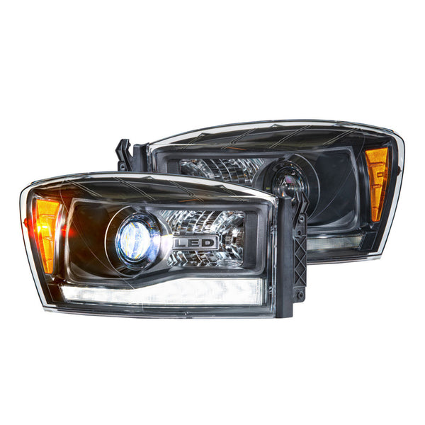 PRE-BUILT 2006-08 DODGE RAM MORIMOTO HYBIRD LED HEADLIGHTS
