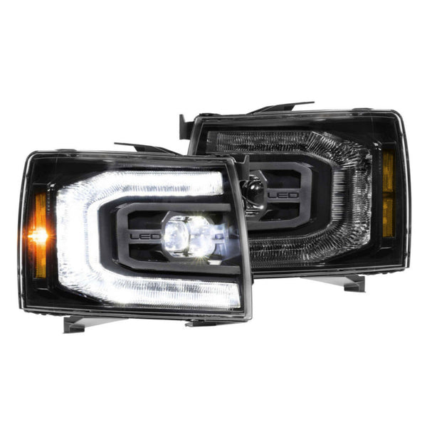 PRE-BUILT 2007-13 CHEVROLET SILVERADO MORIMOTO XB LED HEADLIGHTS