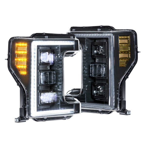 PRE BUILT 2017-19 FORD SUPER DUTY MORIMOTO HYBRID HEADLIGHTS