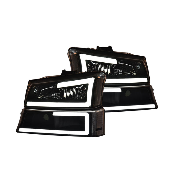 PRE-BUILT CHEVROLET 2003-07 DRL HEADLIGHTS