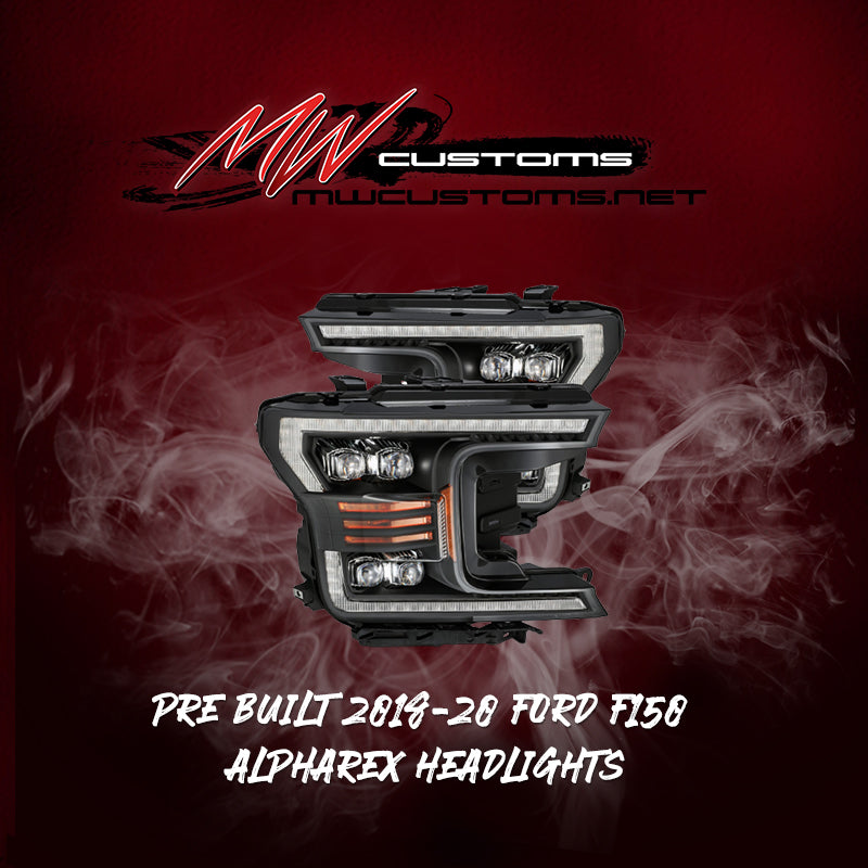2018-20 FORD F150 ALPHAREX HEADLIGHTS NOVA SERIES