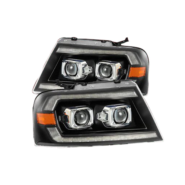 PRE BUILT 2004-08 FORD F150 ALPHAREX HEADLIGHTS