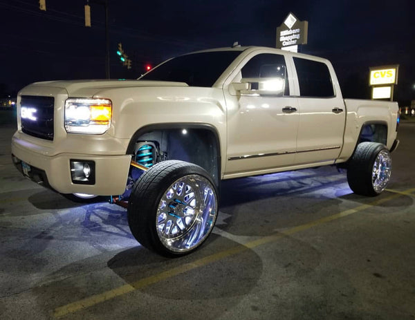 White LED Rock Lights