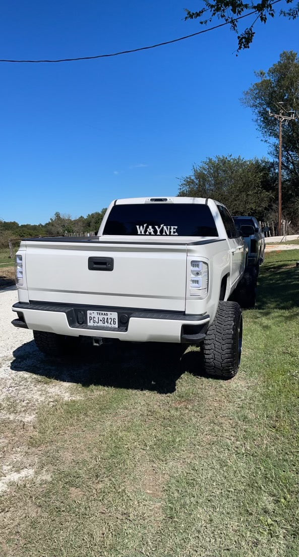 PRE-BUILT 2014-18 CHEVROLET SILVERADO C BAR TAIL LIGHTS