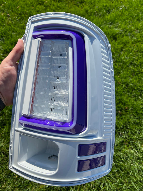 PRE-BUILT 2009-18 DODGE RAM  C BAR TAIL LIGHTS