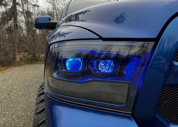 PRE-BUILT 2009-18 DODGE RAM ALPHAREX HEADLIGHTS