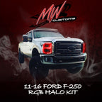 2011-16 FORD F250-350 RGB HALO KIT - MwCustoms
