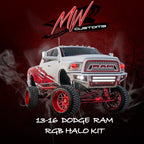 2013-17 DODGE RAM SPORT RGB HALO KIT - MwCustoms