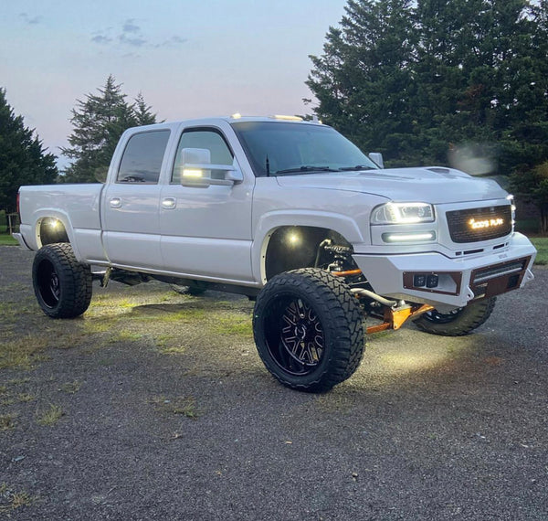 White LED Rock Lights