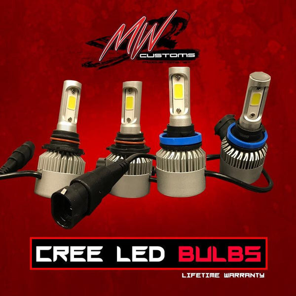 CREE LED HEADLIGHT BULBS - MwCustoms