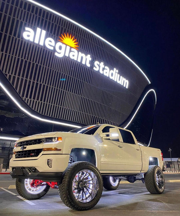 White LED Rock Lights