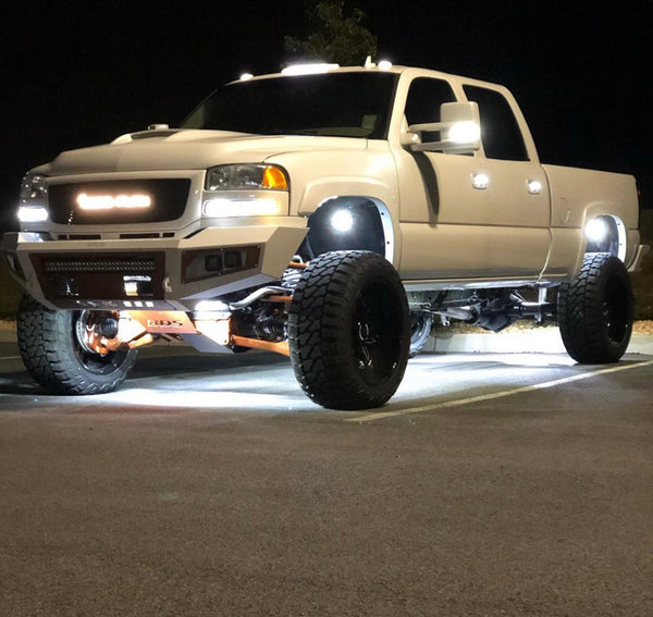 White LED Rock Lights