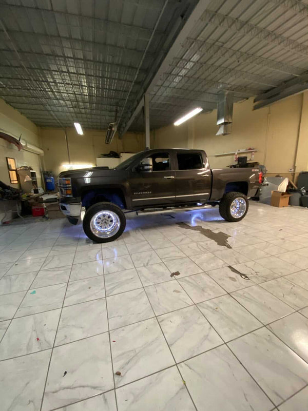 WHITE LED WHEEL LIGHTS- DOUBLE ROW