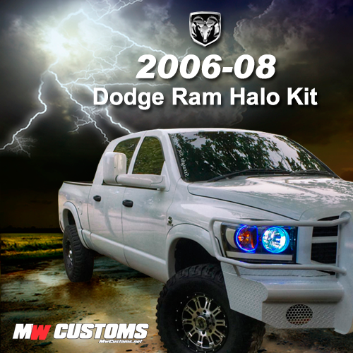 2006-08 DODGE RAM RGB HALO KIT - MwCustoms
