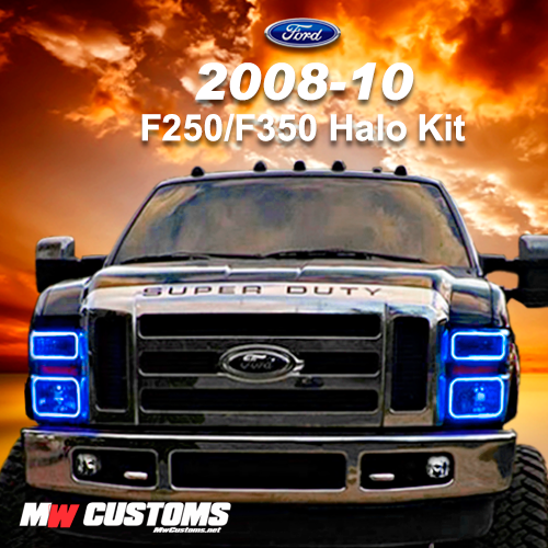 2008-10 FORD F250-350 RGB HALO KIT - MwCustoms